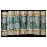 7- Rolls of Mixed 2004 Jefferson Nickels
