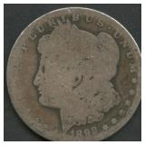 1892-O Morgan Silver Dollar