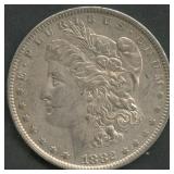 1882-O/S Morgan Silver Dollar VAM-4
