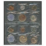 2- 1962 US Proof Sets - 5 Coin Sets