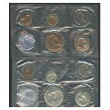 1961 and 1962 Proof Sets - 5 Coin Sets