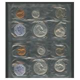 2- 1962 US Proof Sets - 5 Coin Sets