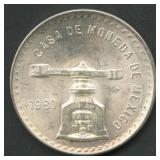 1980 Mexico Casa De Moneda .925 Silver Round