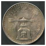 1979 Mexico Casa De Moneda .925 Silver Round