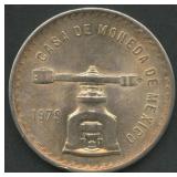 1979 Mexico Casa De Moneda .925 Silver Round