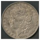 1878 7/8 TF Strong  Morgan Silver Dollar