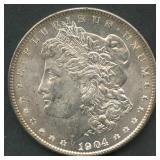 1904-O Morgan Silver Dollar