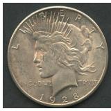 1928-S Peace Silver Dollar
