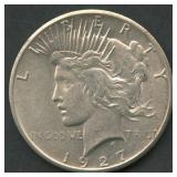 1927 Peace Silver Dollar