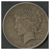 1924 Peace Silver Dollar Store Card
