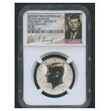 2014-W Silver Kennedy Half NGC REV PF 70