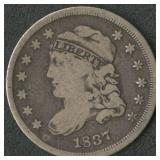 1837 Capped Bust Half Dime
