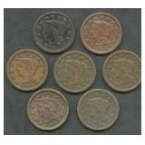 7- 1847 Braided Hair Large Cents