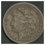 1890-CC Morgan Silver Dollar