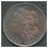 1890 Morgan Silver Dollar