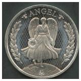 2023 St. Helena Angel .999 Silver Bar 1 ozt