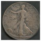 1938-D Walking Liberty Half Dollars