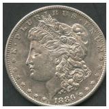 1886-S Morgan Silver Dollar