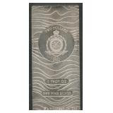 2022 Niue $2 Baskar Bar .999 Silver 1 ozt