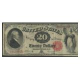 1880 $20 Legal Tender Note Red Seal FR-147