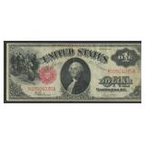 1917 $1 Legal Tender Note Red Seal FR-39