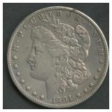 1901-S Morgan Silver Dollar