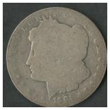 1901 Morgan Silver Dollar