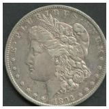 1892-O Morgan Silver Dollar