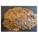 1000 Wheat Cents Mixed Dates and Mint Marks