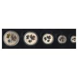 Canada 2016 Silver Maple Leaf Fractional Set