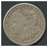 1921-S Morgan Silver Dollar Missing 'S'
