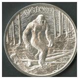 2020 Bigfoot Intaglio Mint .999 Silver Round 1 ozt