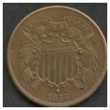 1866 Two-Cent Piece