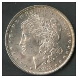 1878 7 TF Morgan Silver Dollar VAM-203