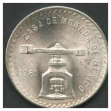 1980 Mexico Casa De Moneda .925 Silver Round