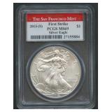 2013-(S) ASE Silver Eagle PCGS MS 69