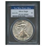 2013-(W) ASE Silver Eagle PCGS MS 69