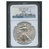 2013 ASE Silver Eagle NGC MS 69