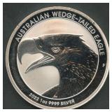 2021 AUS $1 Wedge-Tailed Eagle .999 Silver 1 ozt