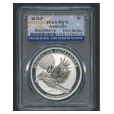 2018-P Australia Kookaburra PCGS MS 70