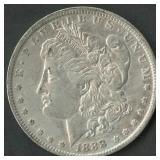 1888-O Morgan Silver Dollar Oval O