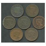 7- 1846 Braided Hair Large Cents