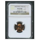 1960 Small Date Lincoln Cent NGC PF69 RD
