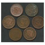 7- Mixed Braided Hair Large Cents