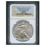 2015 (W) ASE Silver Eagle NGC MS 69