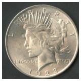 1923 Peace Silver Dollar