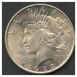 1923-D Peace Silver Dollar