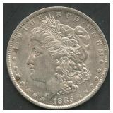 1885-O Morgan Silver Dollar Multi-Dentil Marks