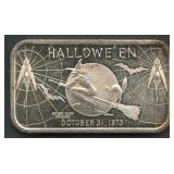 Madison Mint Halloween .999 Silver Bar 1 ozt