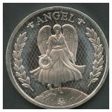 2023 St. Helena Angel PF.999 Silver Round 1 ozt